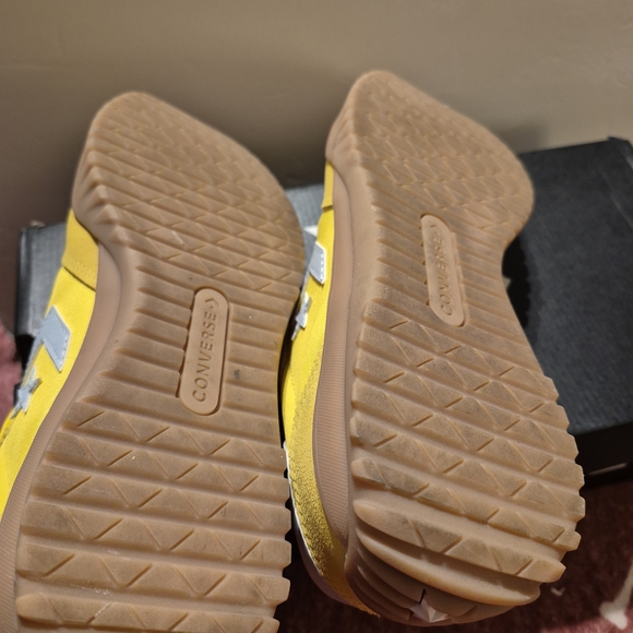 Converse Run Star Trainer Mustard Yellow Sneakers - Picture 5 of 8